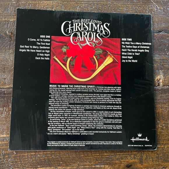 Best Loved Christmas Carols London Symphony Orchestra & Chorus Vintage Vinyl LP - Picture 8 of 8
